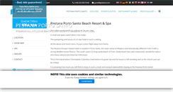 Desktop Screenshot of pestana-porto-santo.com